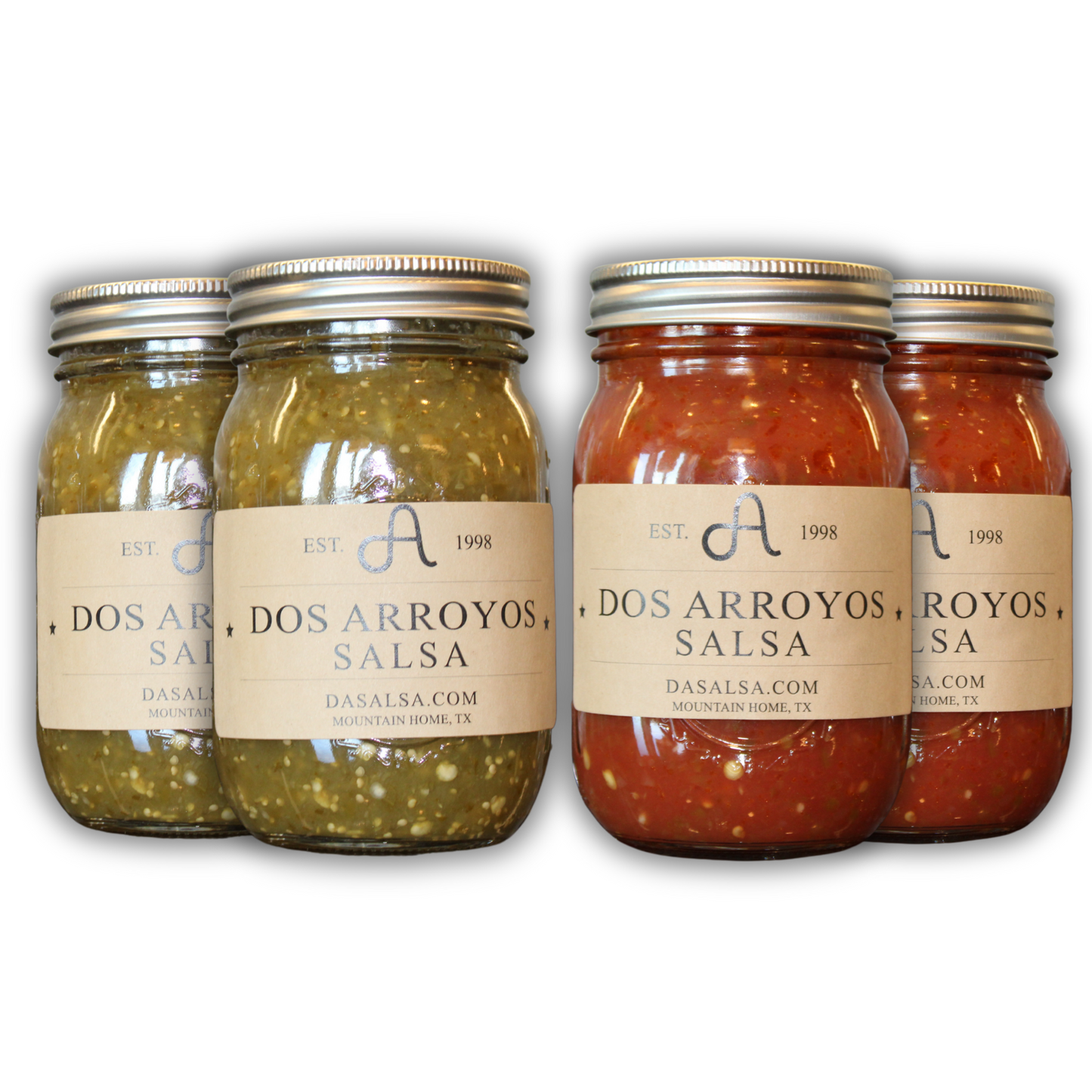 Roja & Verde - 4 Count